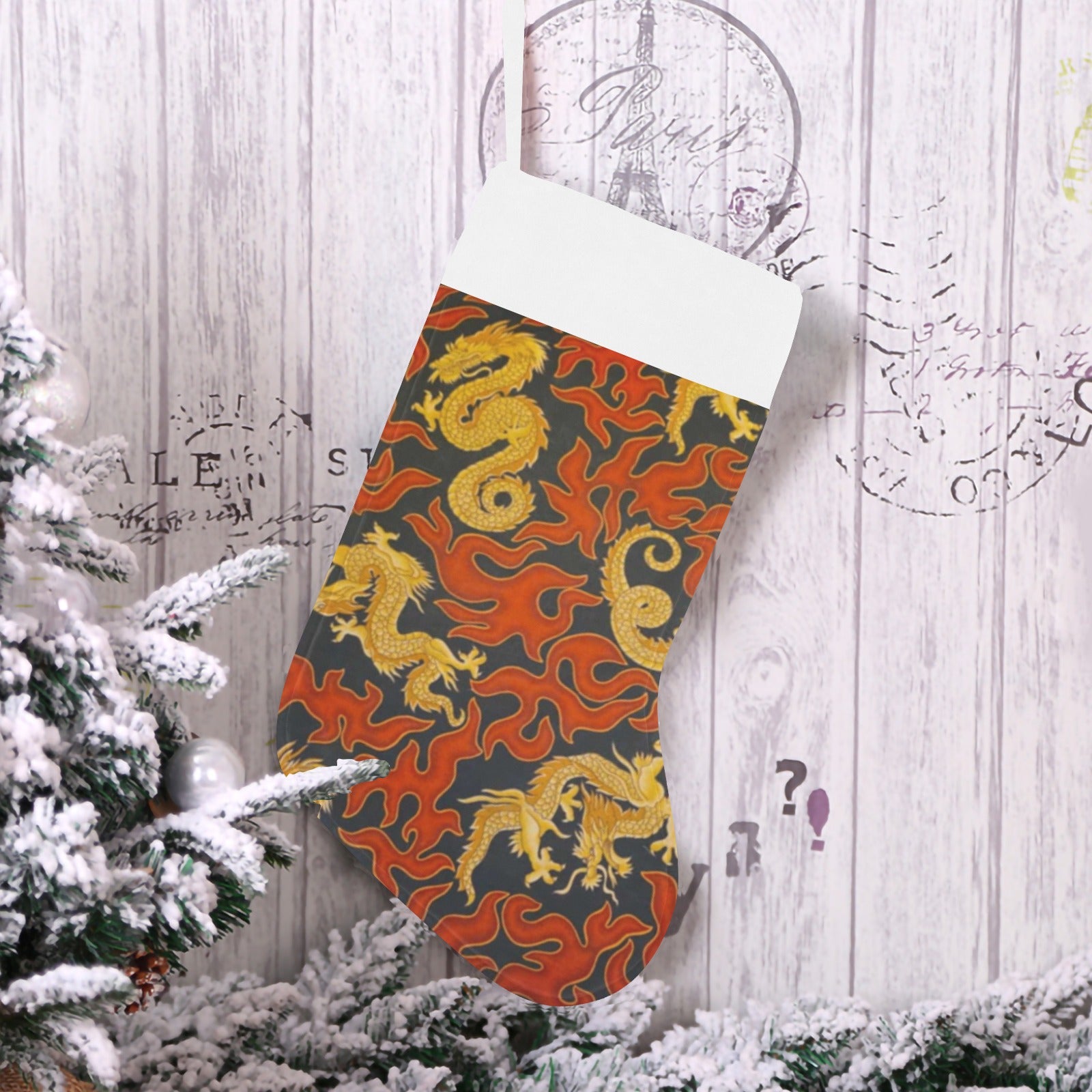 Christmas Stocking BREATHING FIRE
