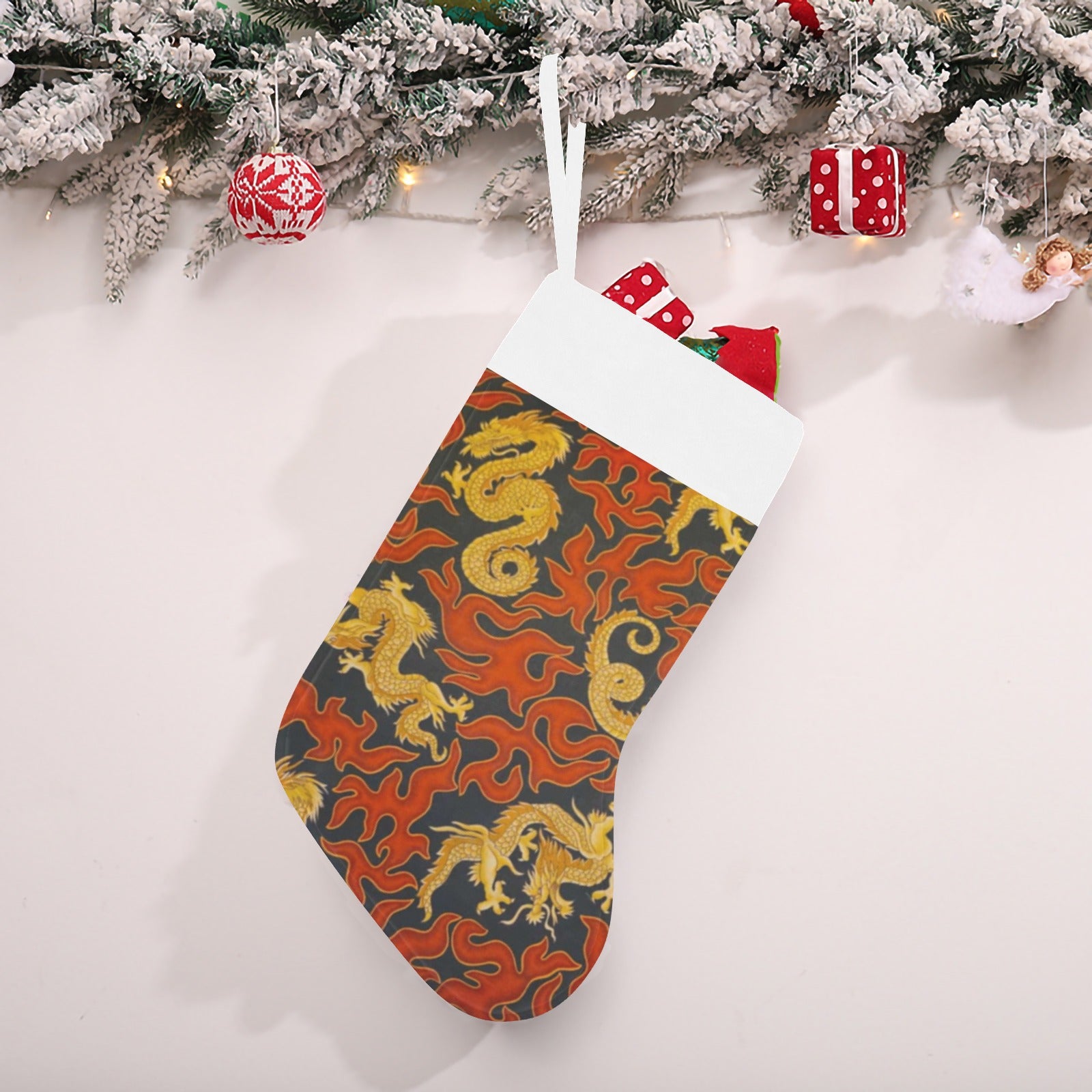 Christmas Stocking BREATHING FIRE