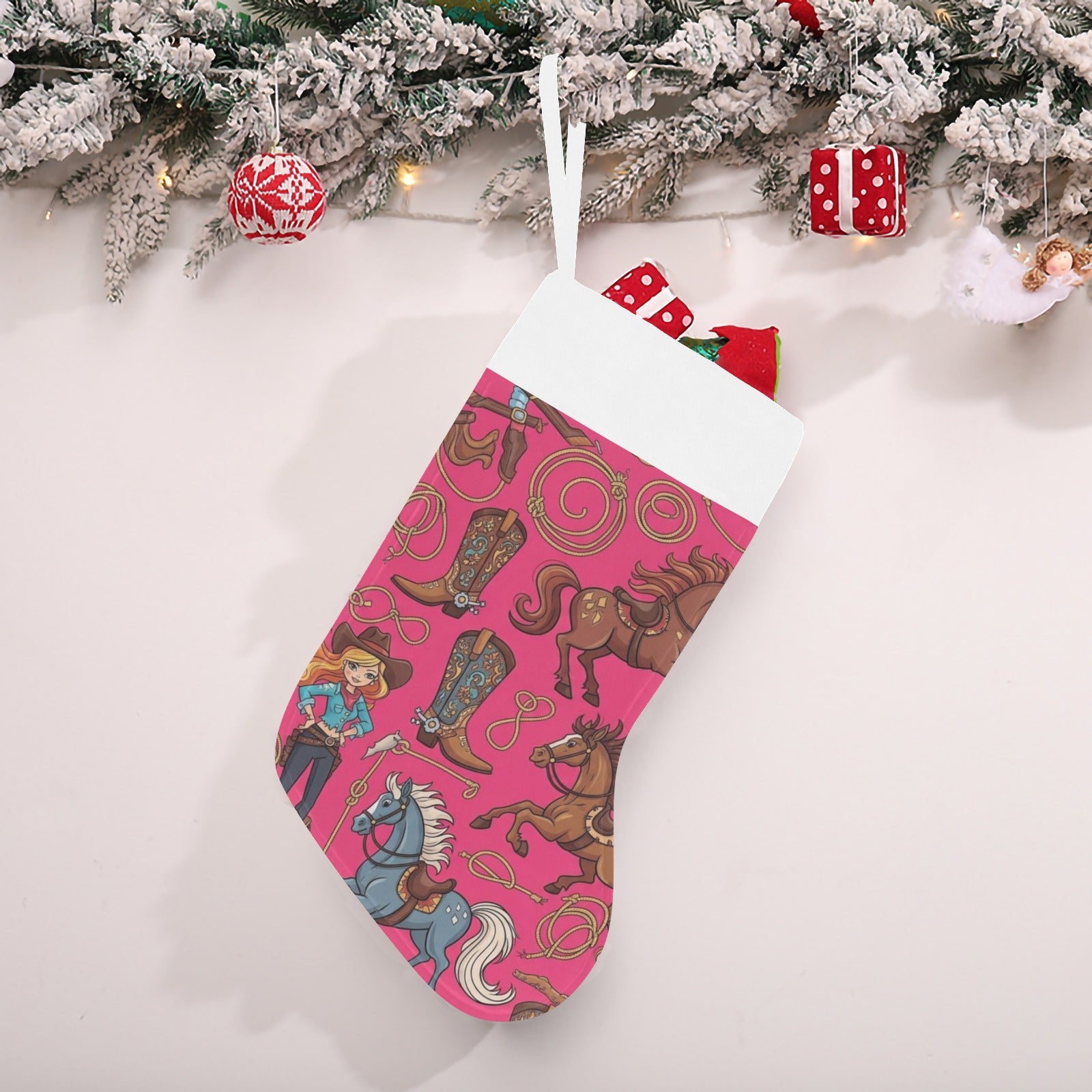 Christmas Stocking BARBY'S HORSES